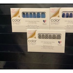 Shangri-La & Half of Flame Color Street Nail Polish Strips Bundle 6 Sets*